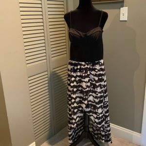 NWOT Sweet Rain, Tank Top Sheer Bottom, XL